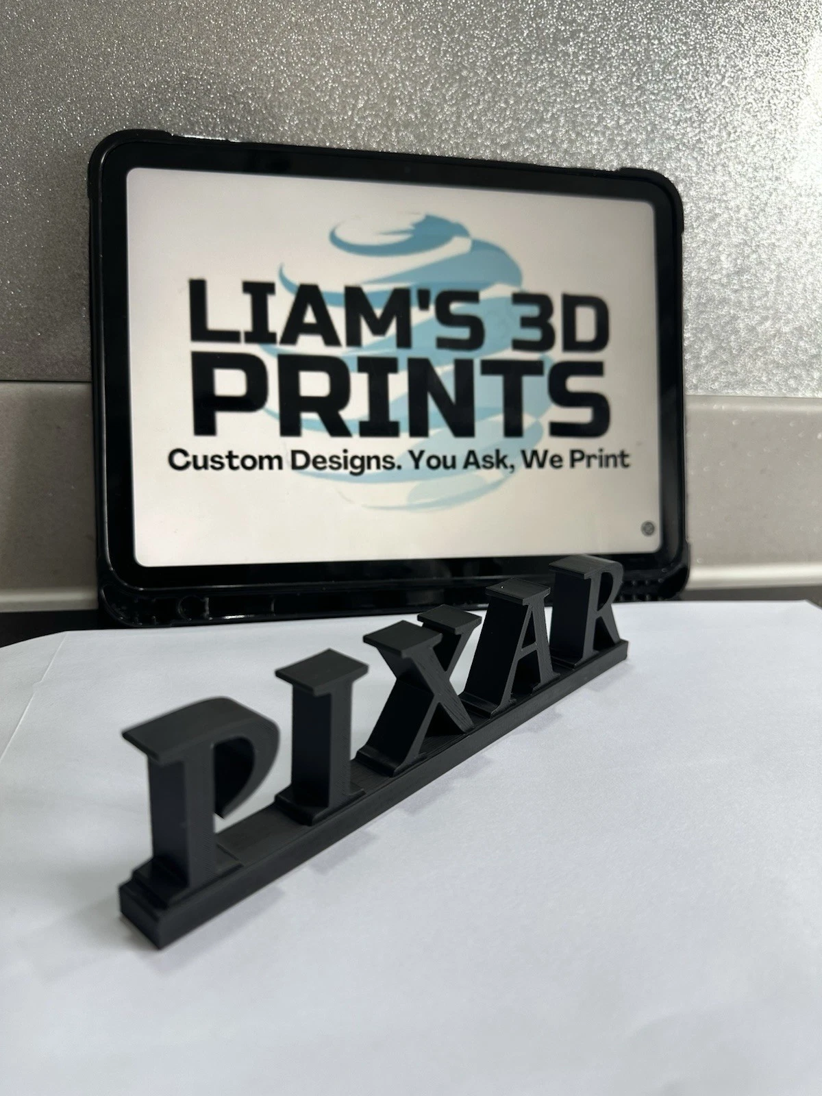 Decorative Pixar Logo Sign Pop Display And Any Colour