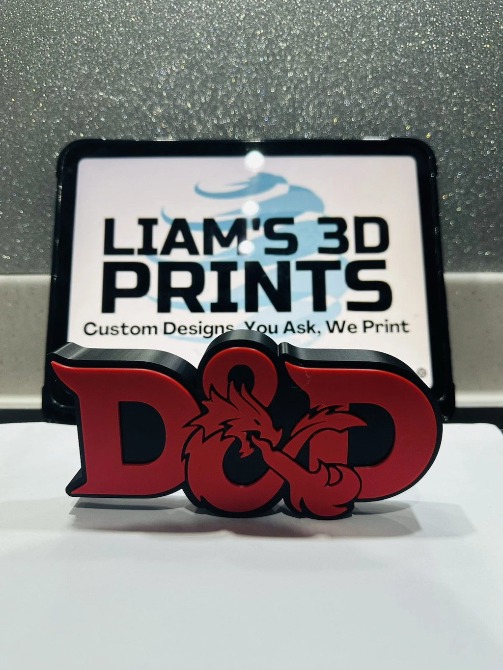 Decorative Dungeons And Dragons Film Room Sign Display Logo Pops