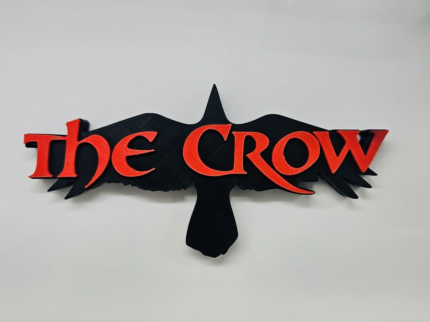 Decorative The Crow Logo Sign Display Movie Room