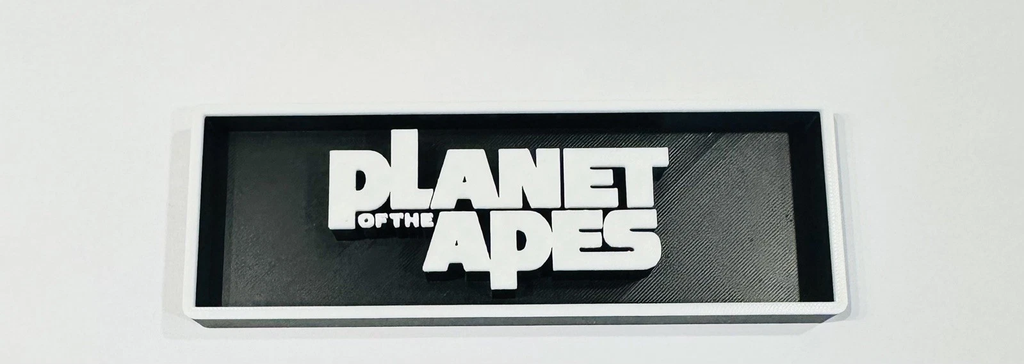 Decorative Planet Of The Apes Film Logo Sign Display Cinema s 17.5cm L 22cm