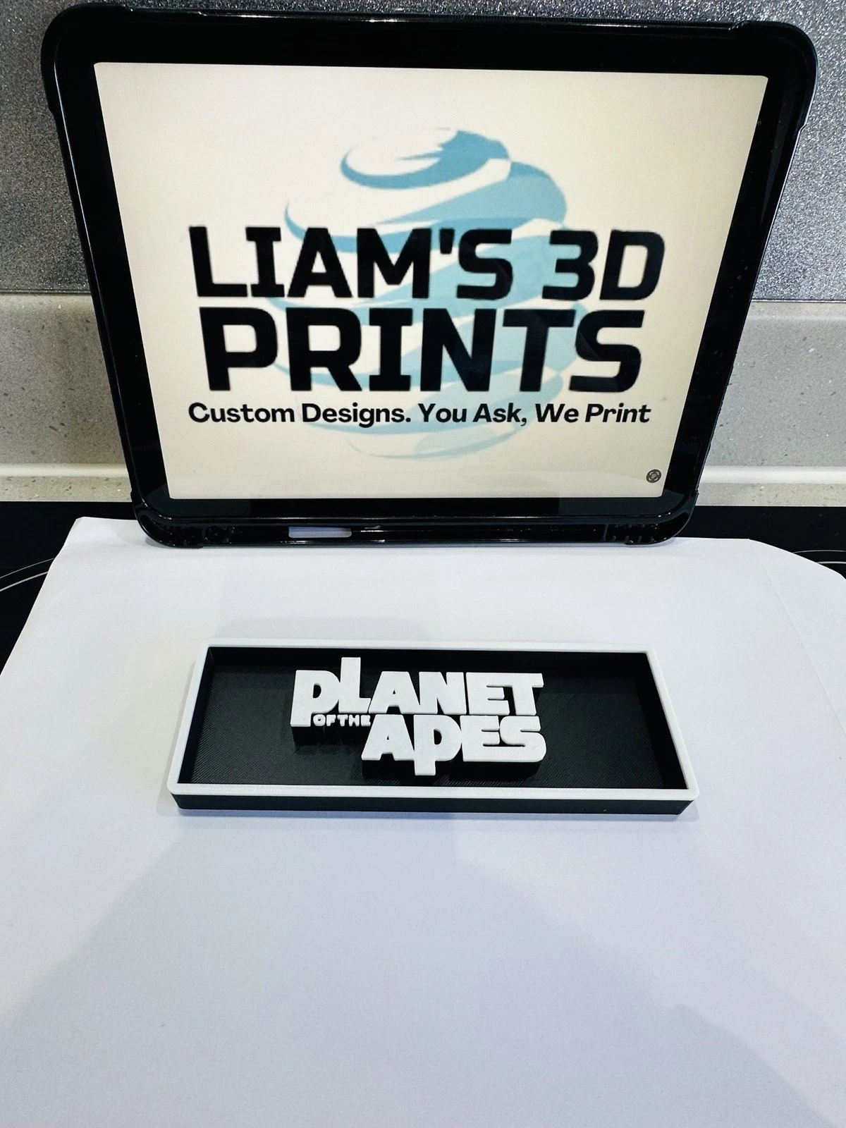 Decorative Planet Of The Apes Film Logo Sign Display Cinema s 17.5cm L 22cm
