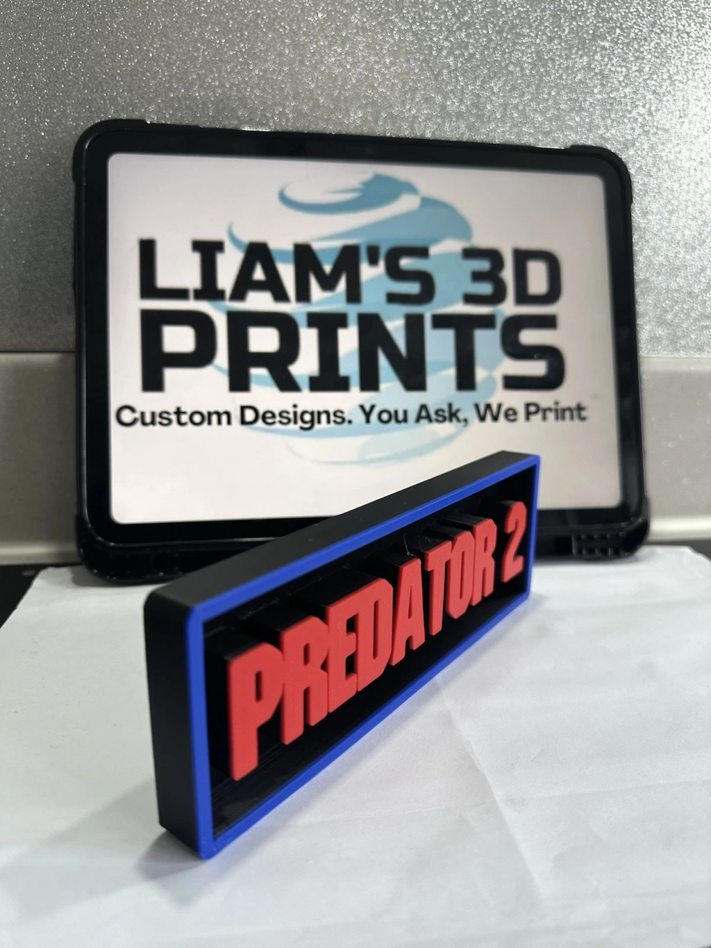Decorative The Predator 2 Film Logo Sign Display Cinema small 17.5cm Large 22cm
