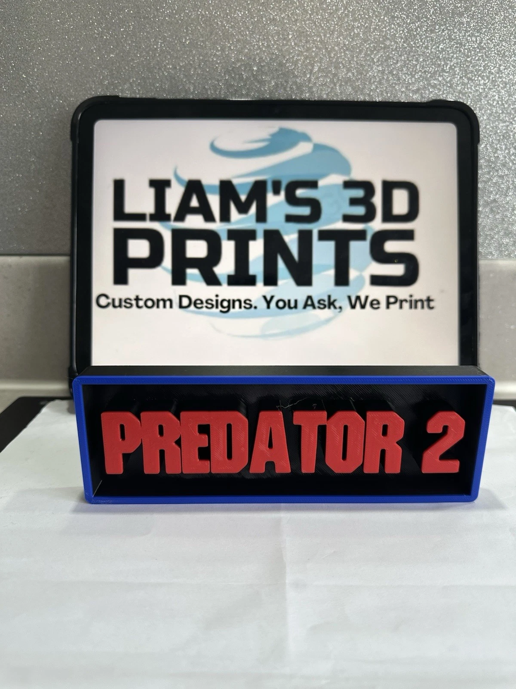 Decorative The Predator 2 Film Logo Sign Display Cinema small 17.5cm Large 22cm