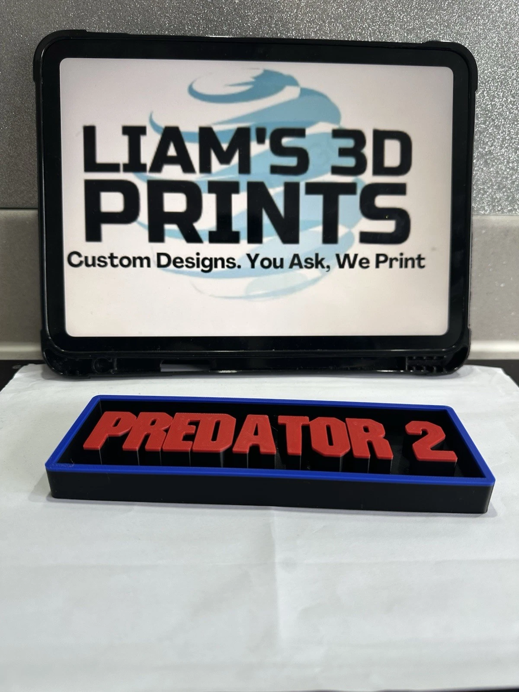 Decorative The Predator 2 Film Logo Sign Display Cinema small 17.5cm Large 22cm