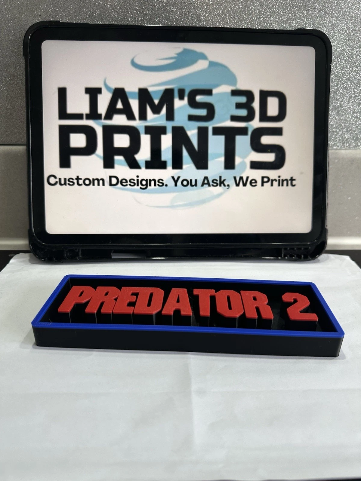 Decorative The Predator 2 Film Logo Sign Display Cinema small 17.5cm Large 22cm