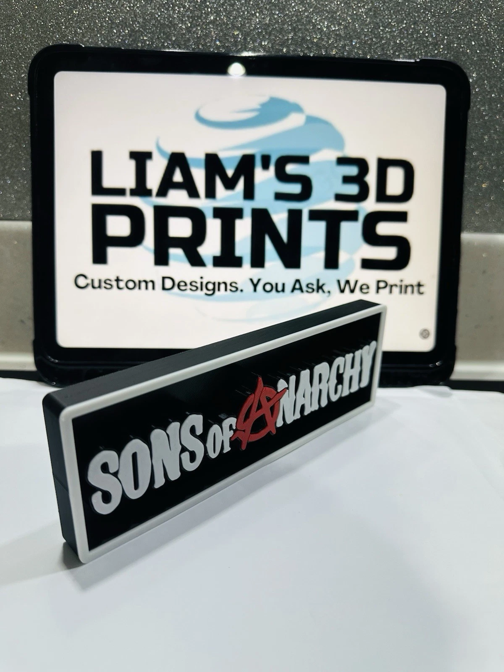 Decorative sons of Anarchy Logo Sign Display Cinema s 17.5cm L 22cm