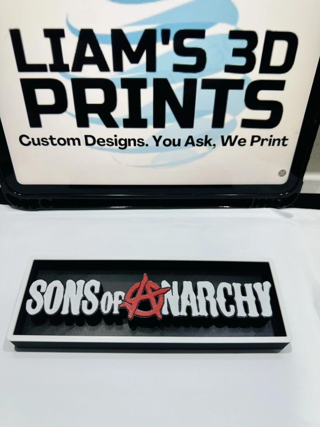 Decorative sons of Anarchy Logo Sign Display Cinema s 17.5cm L 22cm