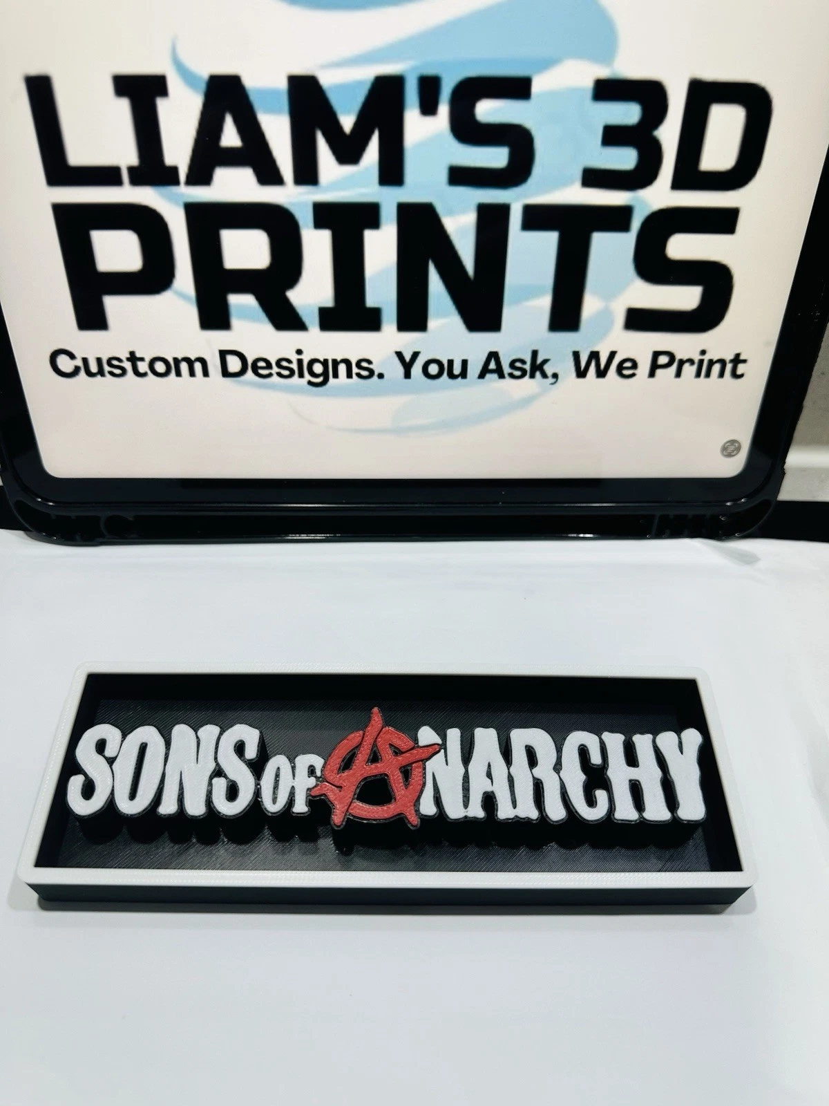 Decorative sons of Anarchy Logo Sign Display Cinema s 17.5cm L 22cm