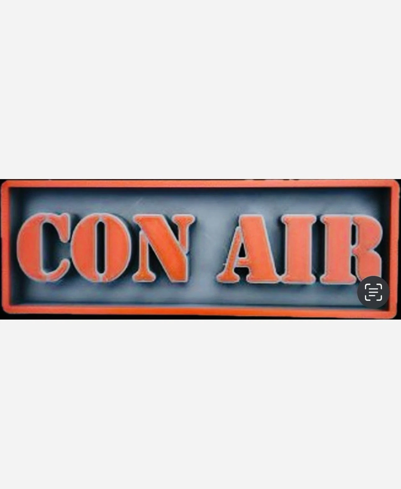 Decorative Con Air nicolas cage Film Logo Sign Display Cinema s 17.5cm L 22cm