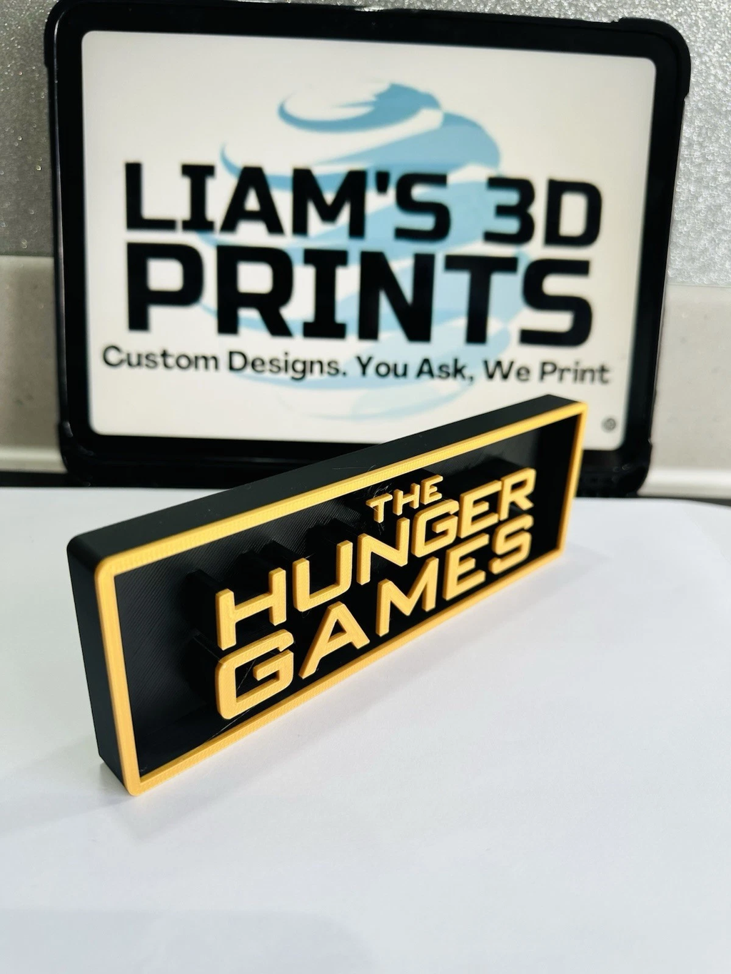 Decorative Hunger Games Film Logo Sign Display Cinema small 17.5cm Large 22cm