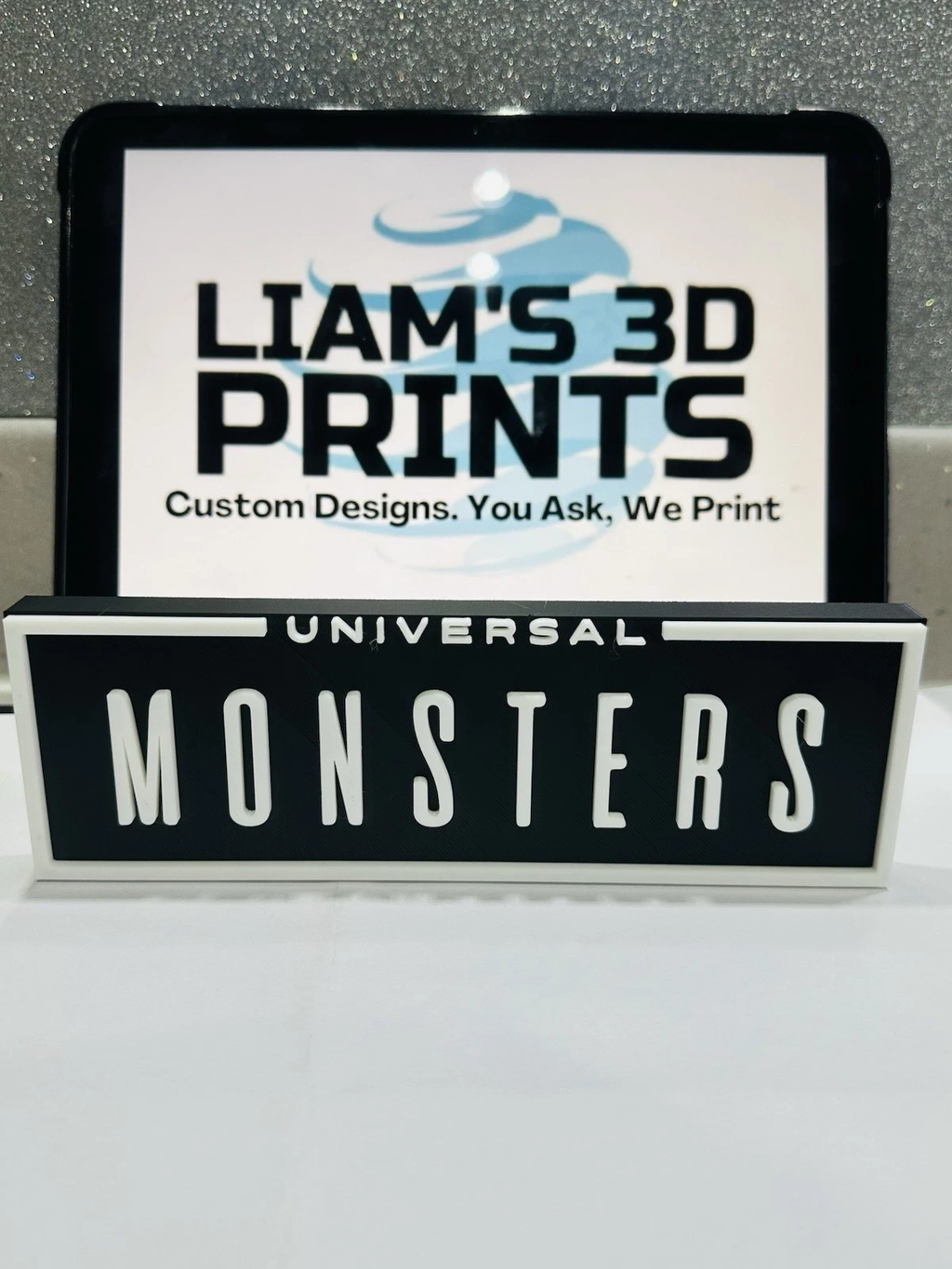 Decorative Universal Monsters Film TV logo Sign Display Pops