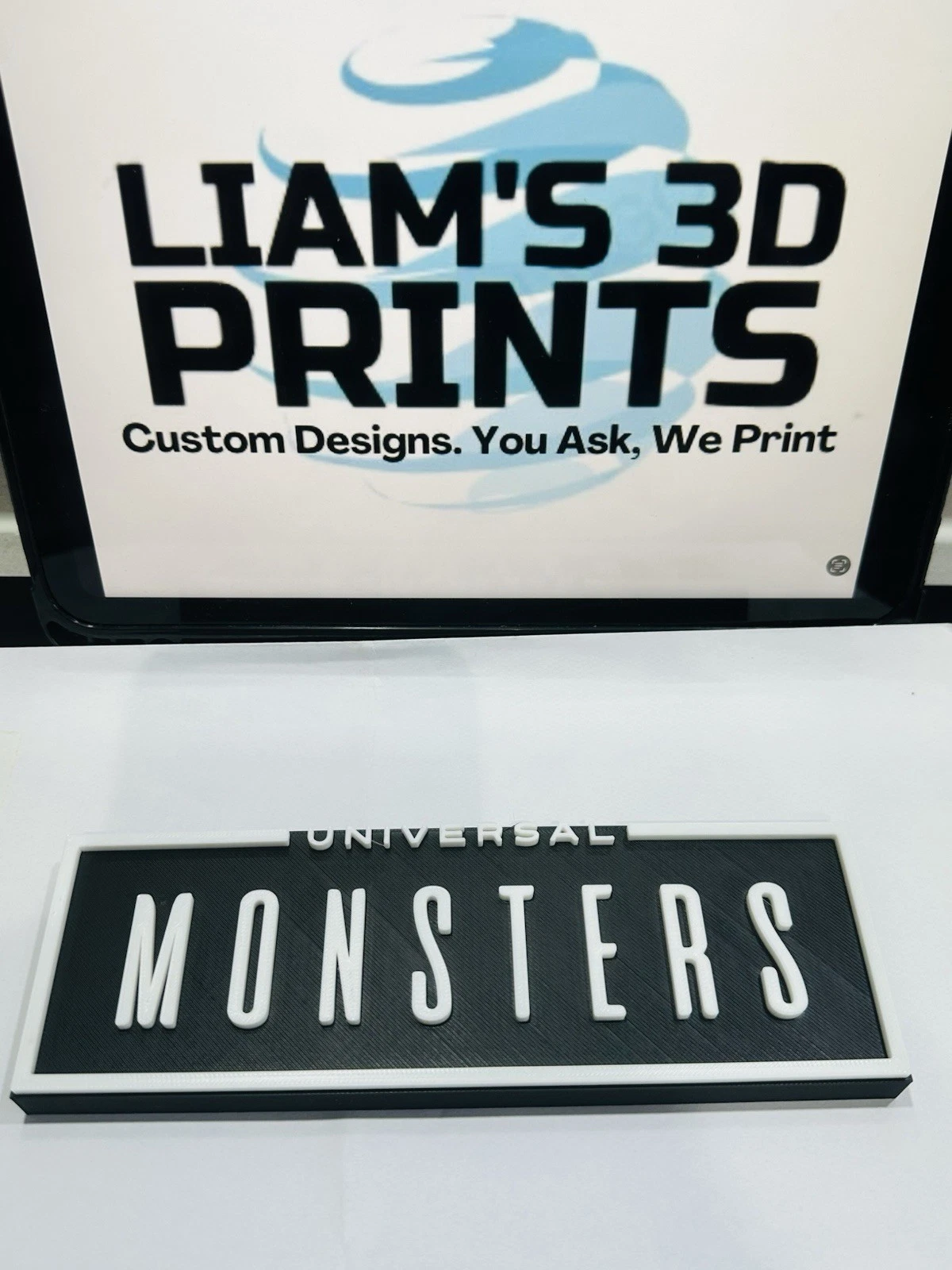 Decorative Universal Monsters Film TV logo Sign Display Pops