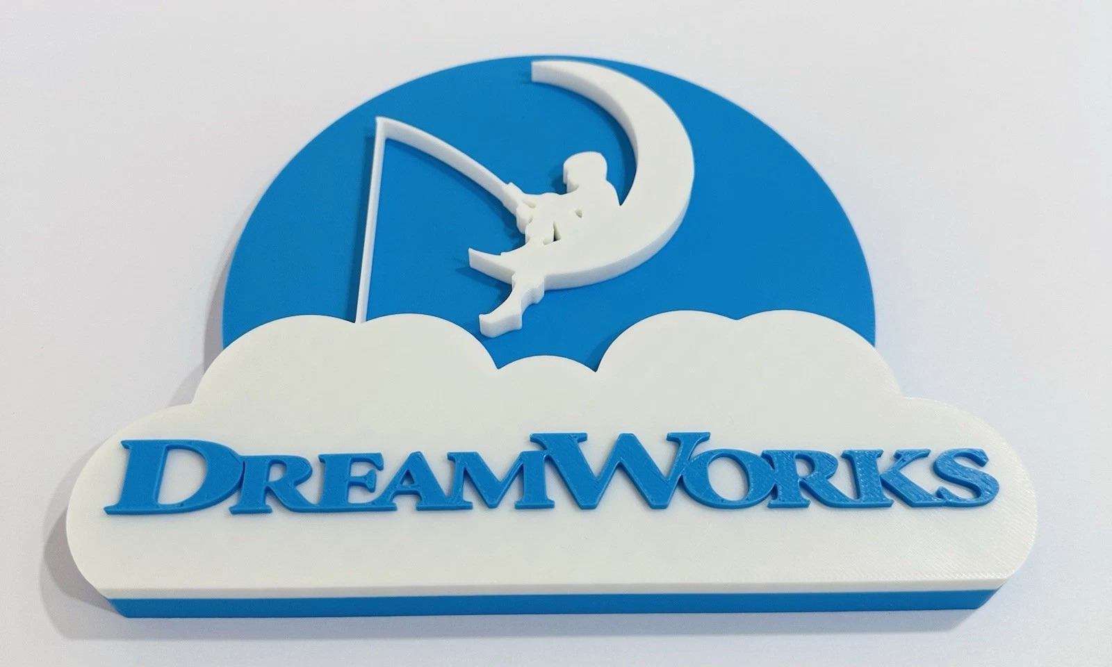 Decorative Dreamworks Moon Sky Film logo Sign Display Pop
