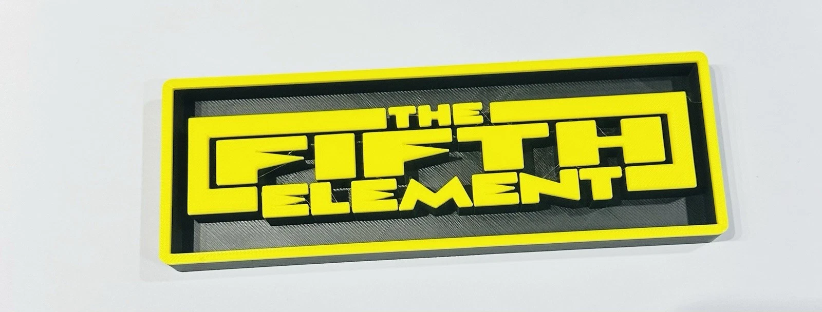 Decorative The Fifth Element Film Logo Sign Display Cinema s17.5cm L22cm