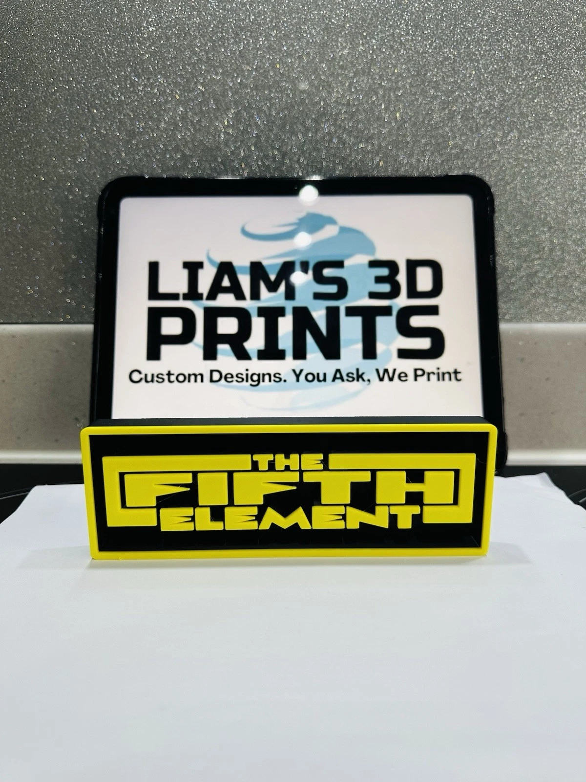 Decorative The Fifth Element Film Logo Sign Display Cinema s17.5cm L22cm