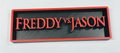 Decorative Jason Vs Freddy Jason Voorhees Freddy Krueger Logo Film Sign Display