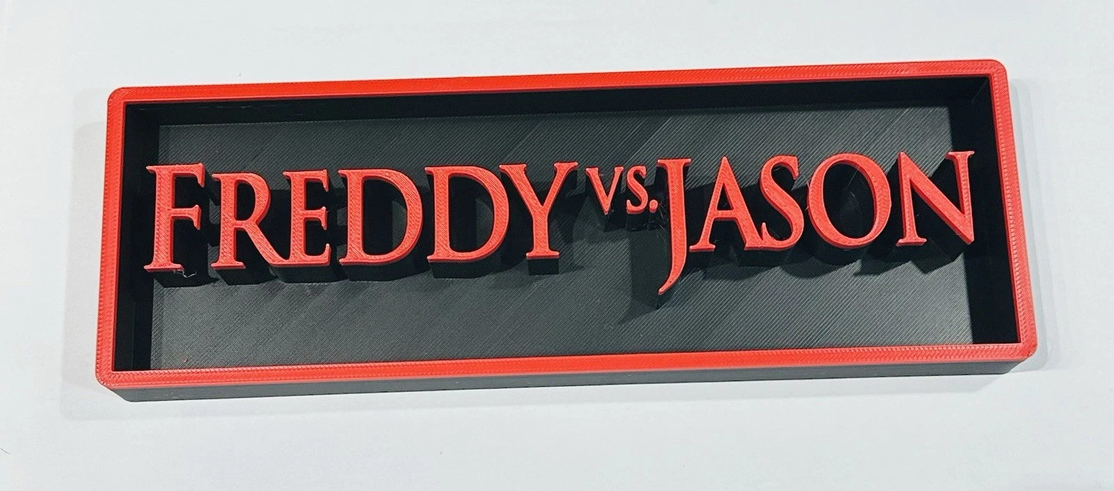 Decorative Jason Vs Freddy Jason Voorhees Freddy Krueger Logo Film Sign Display
