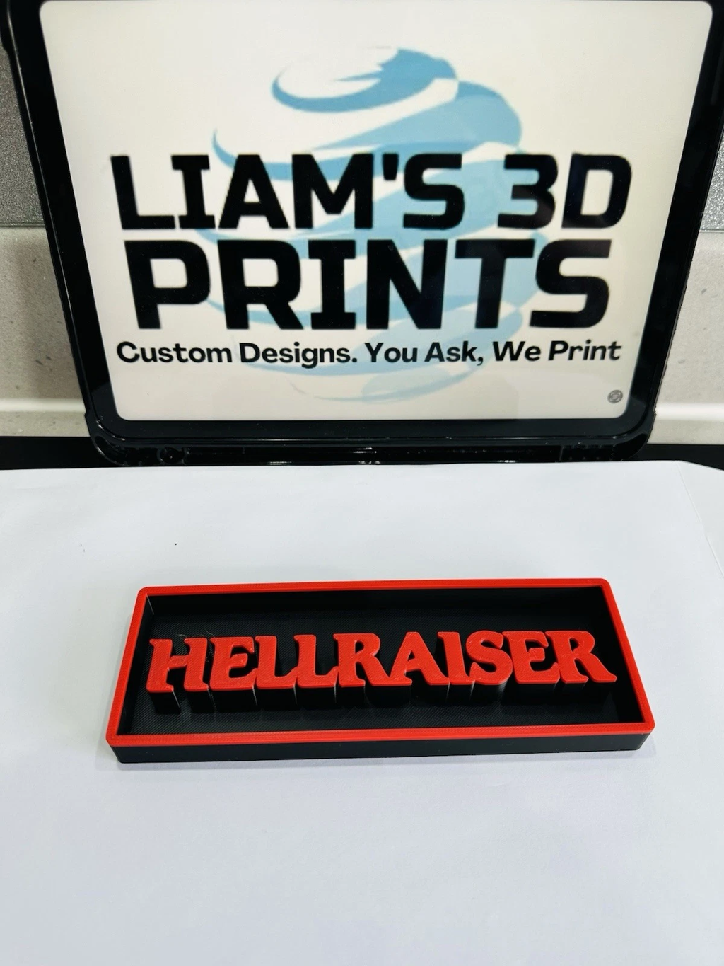 Decorative Hellraiser Film Logo Sign Display Cinema s17.5cm L22cm