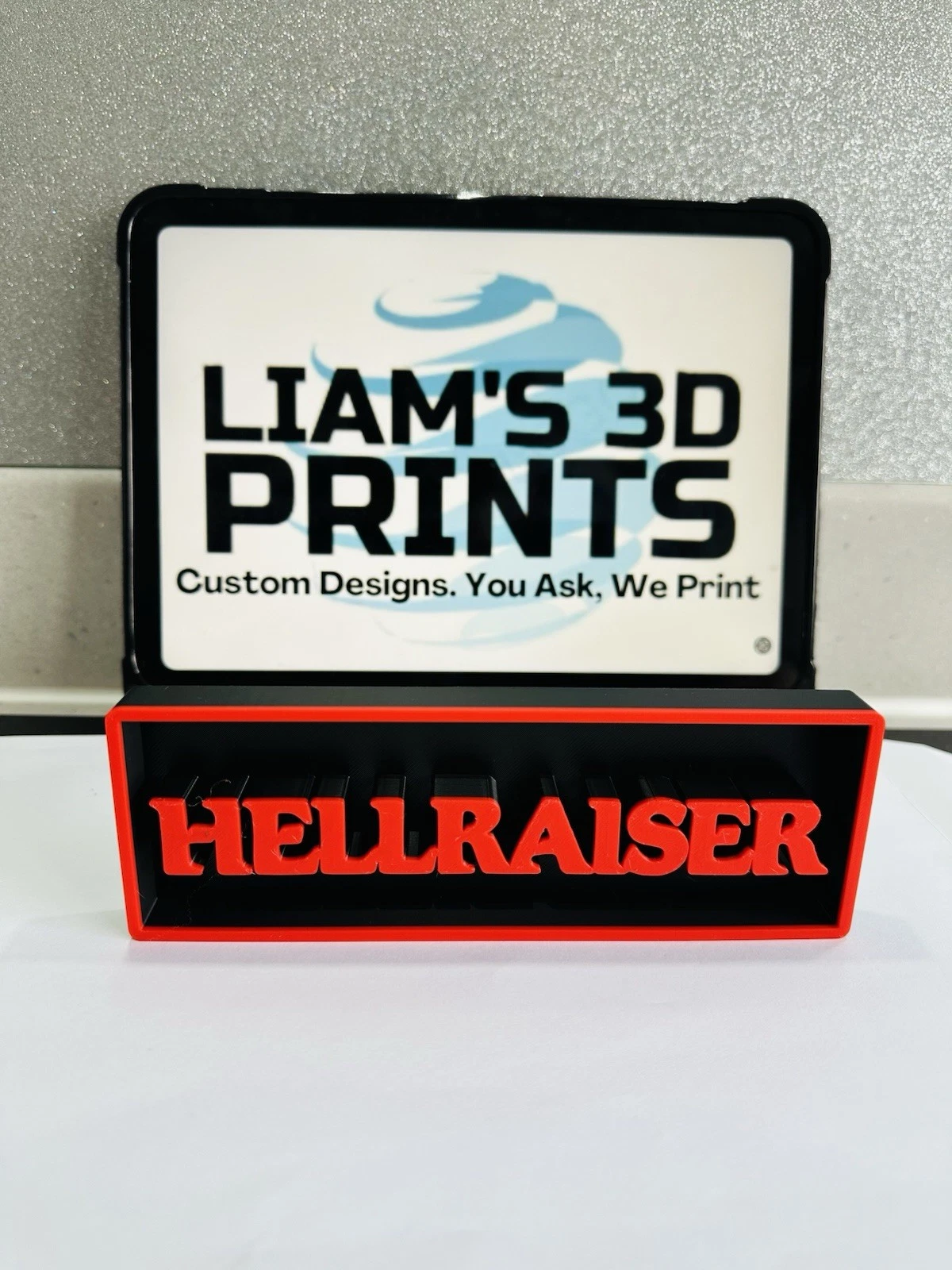 Decorative Hellraiser Film Logo Sign Display Cinema s17.5cm L22cm