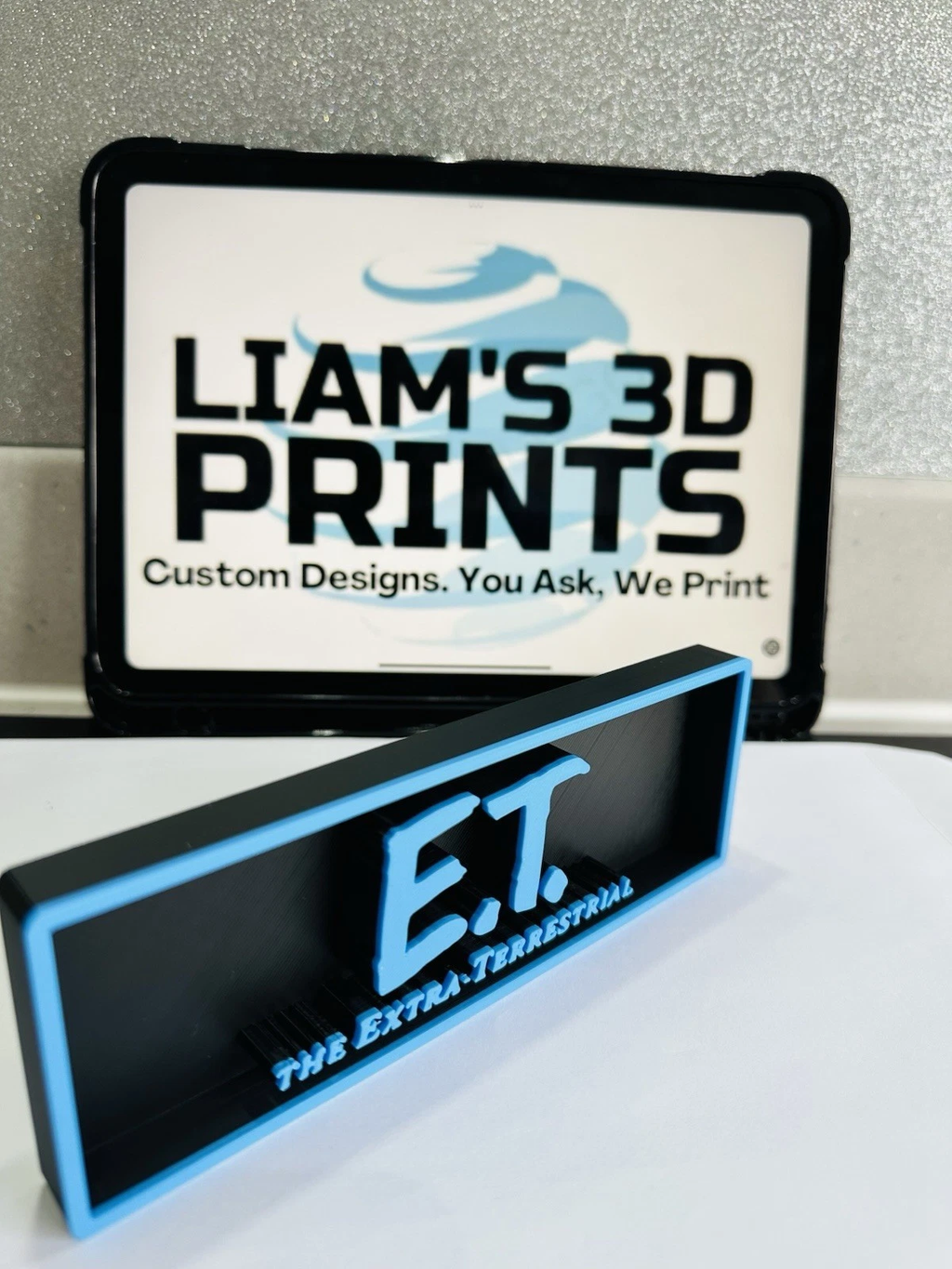 Decorative E.T. ET Film Logo Sign Display Cinema s17.5cm L22cm
