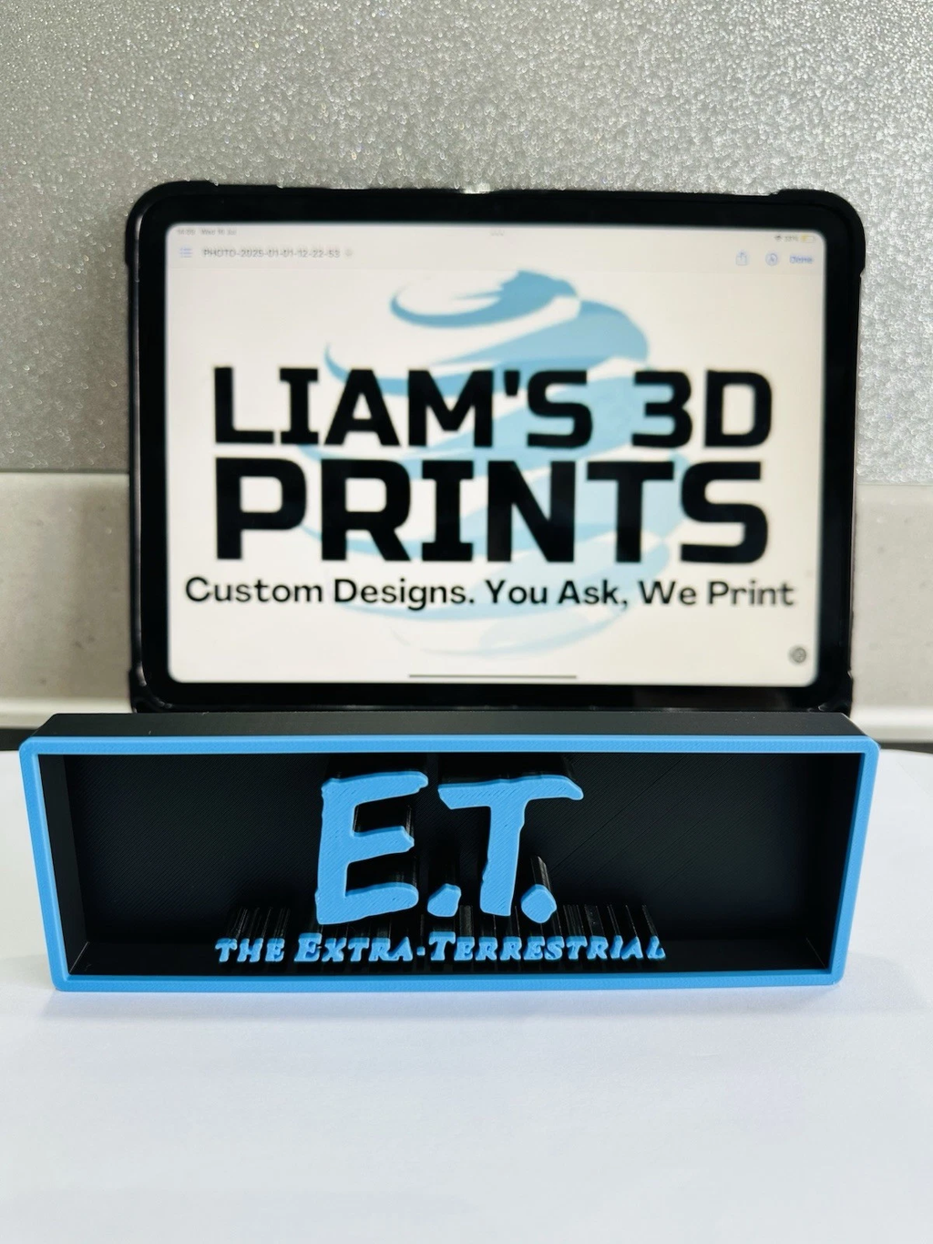 Decorative E.T. ET Film Logo Sign Display Cinema s17.5cm L22cm