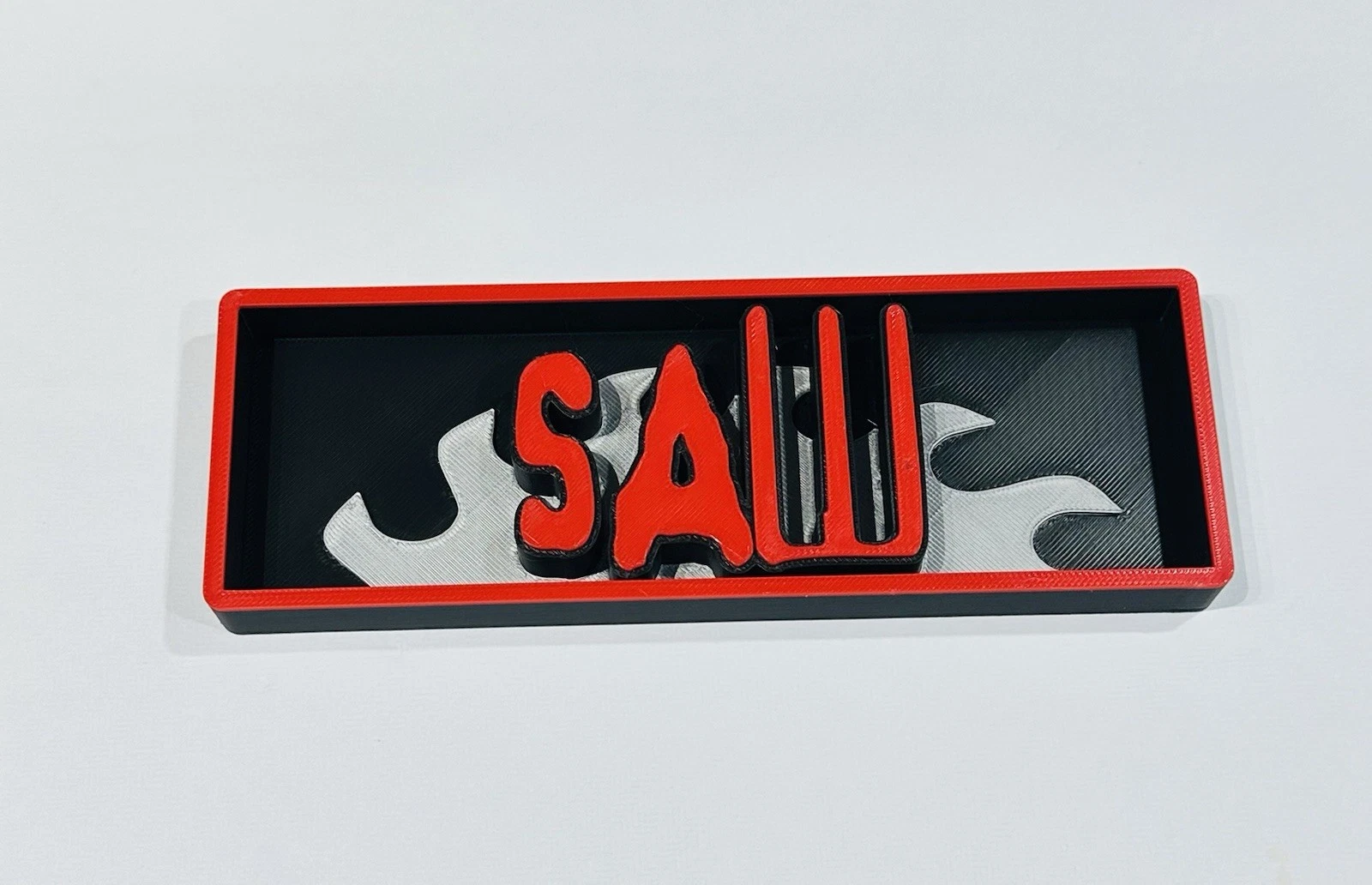 Decorative Saw Billy The Puppet Horror Logo Film Sign Display s 17.5cm L 22cm