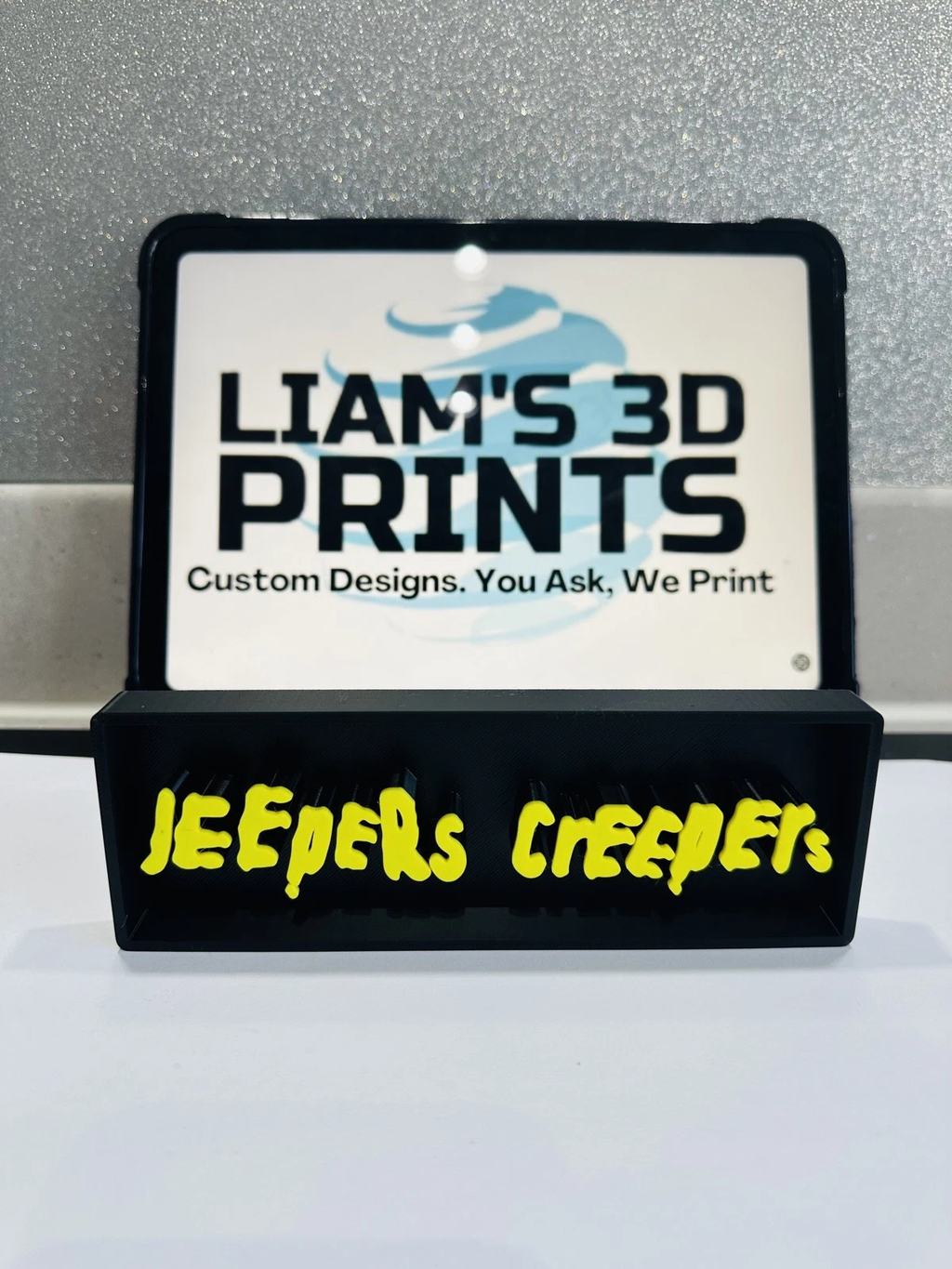 Decorative Jeepers Creepers 1 2 3 Film Logo Sign Display Cinema s17.5cm L22cm