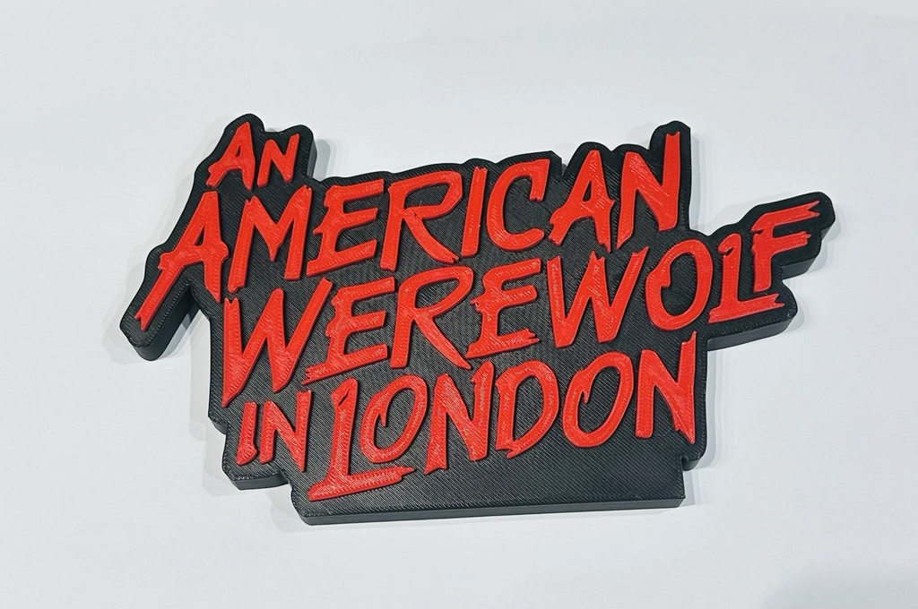 Decorative An American Werewolf In London Film Self Standing logo display pops