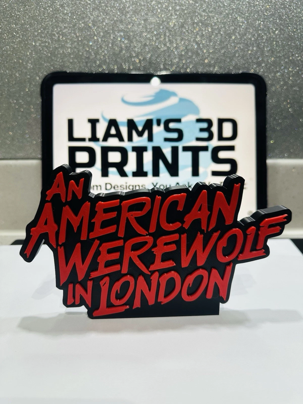 Decorative An American Werewolf In London Film Self Standing logo display pops