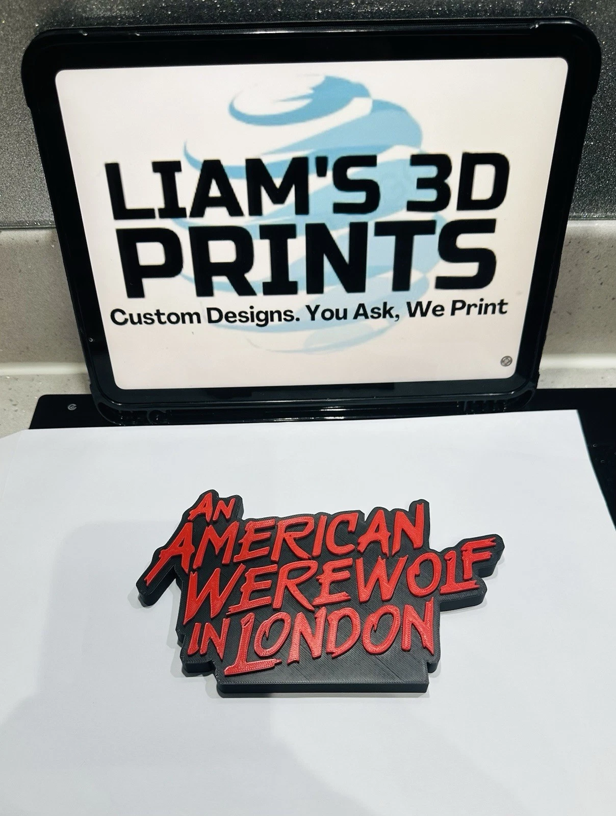 Decorative An American Werewolf In London Film Self Standing logo display pops