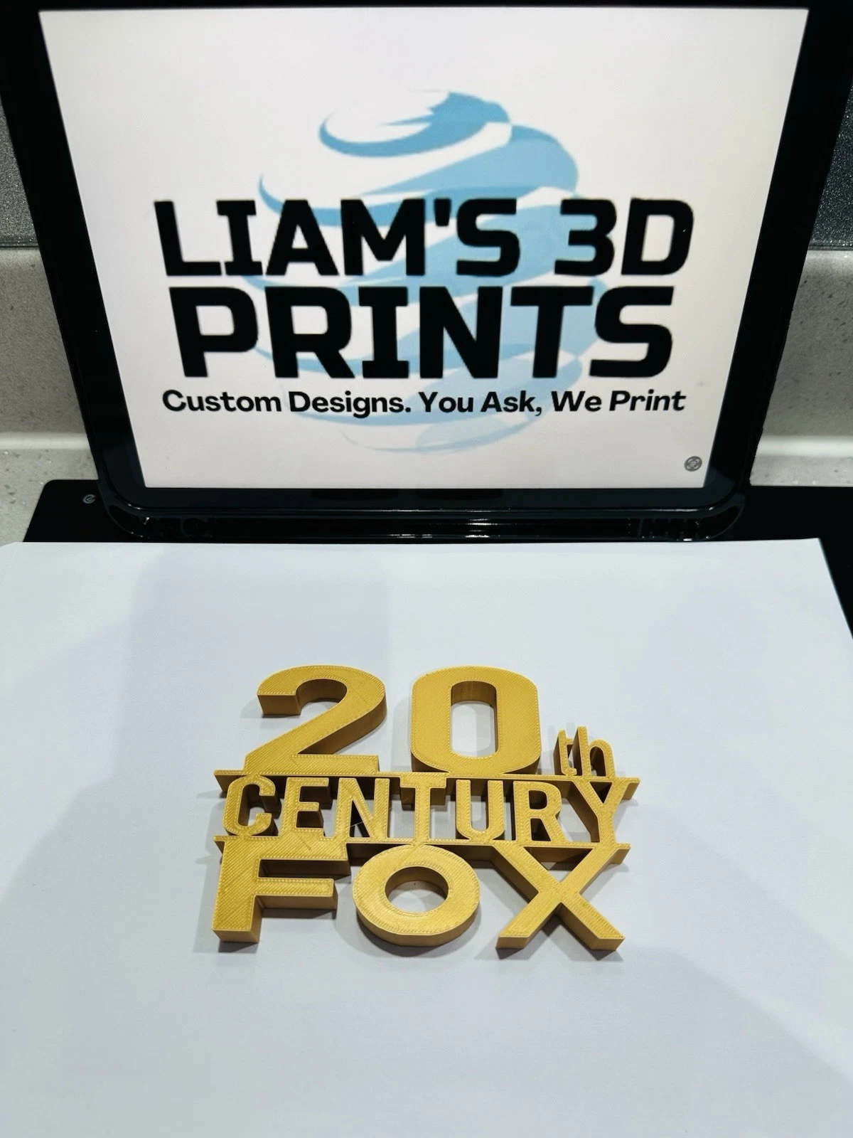 Decorative 20th Century Fox logo Sign Display Pops