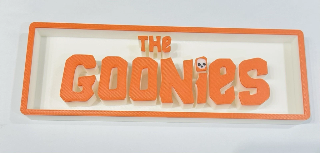 Decorative The Goonies TV Film Logo Sign Display Cinema small 17.5cm Large 22cm