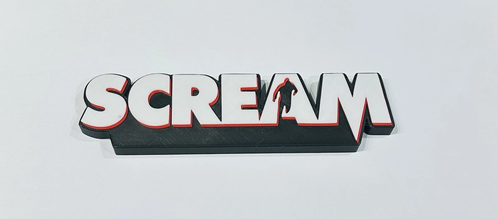 Decorative Scream Ghostface Film Self Standing logo display pops Room Horror