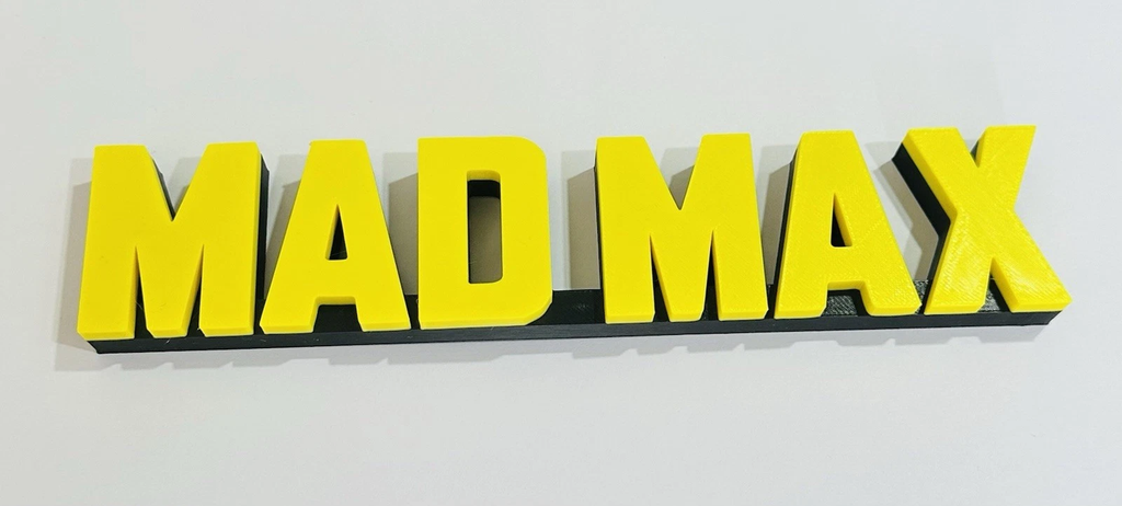 Decorative Mad Max Film Fury Road logo Sign Display Pops