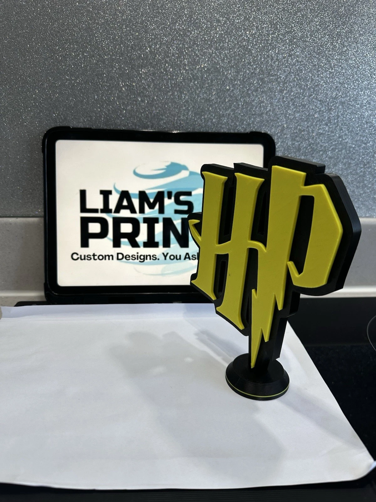 Decorative Harry potter 3D Logo Cinema Room Sign pops Display