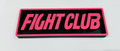 Decorative Fight Club Film Logo Sign Display Cinema s17.5cm L22cm