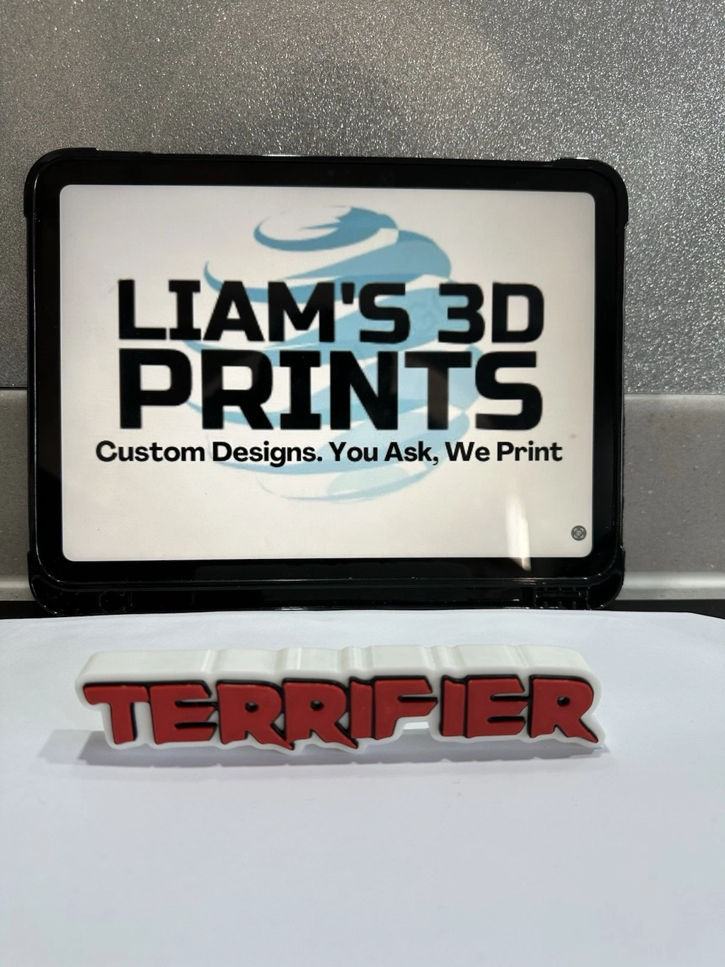 Decorative Terrifier Film TV logo Sign Display Pops