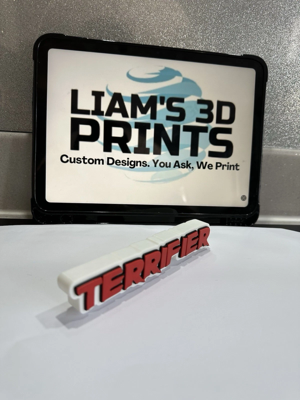 Decorative Terrifier Film TV logo Sign Display Pops