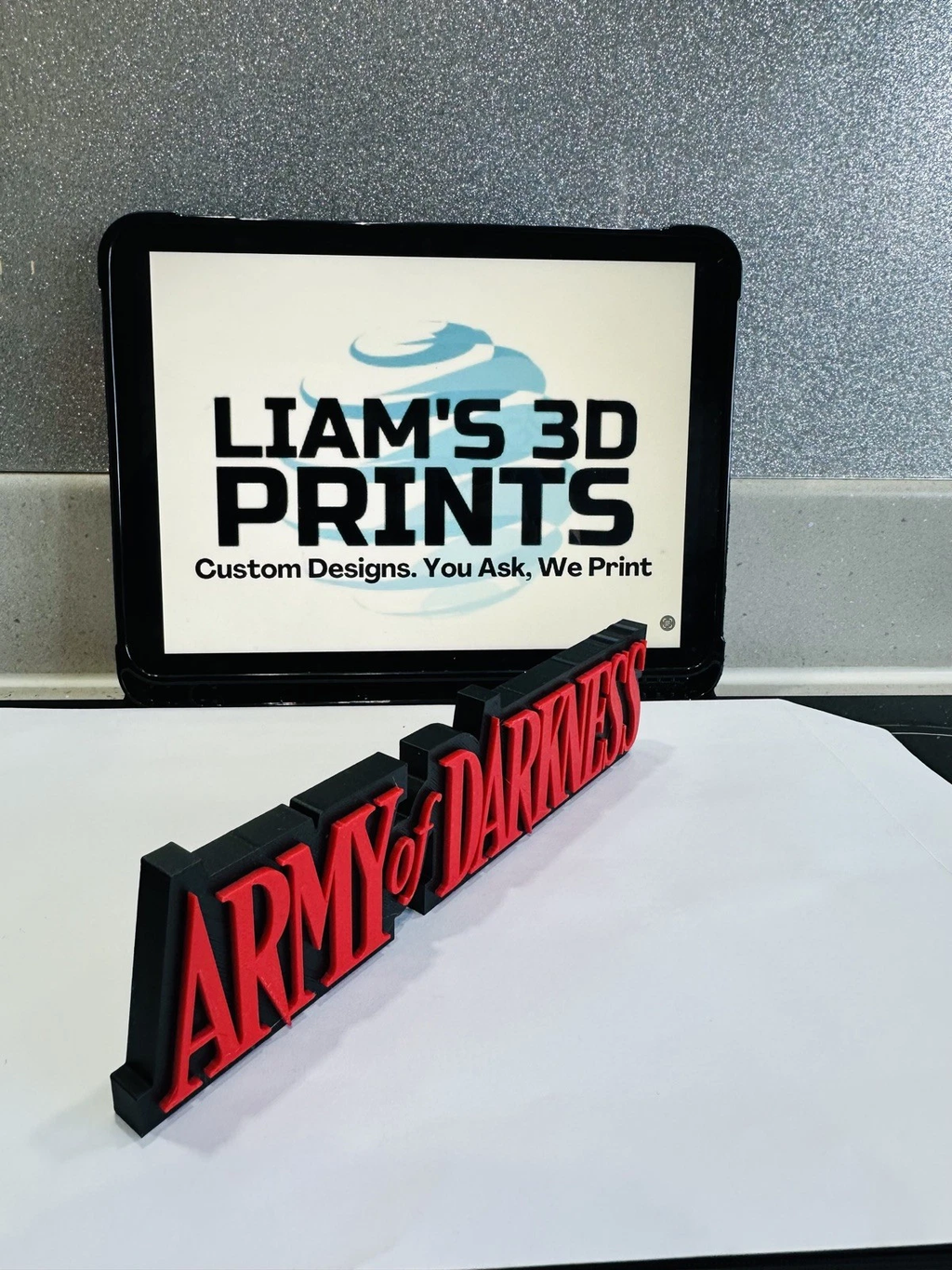 Decorative Army of Darkness Film Logo Sign Display Cinema