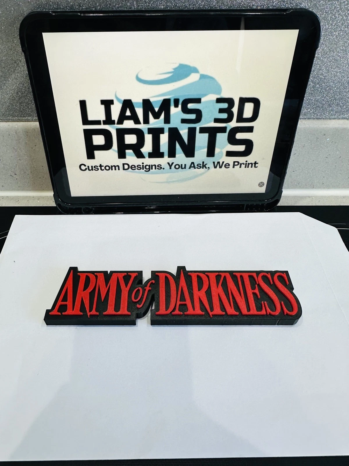 Decorative Army of Darkness Film Logo Sign Display Cinema