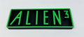 Decorative Alien 3 Film Logo Sign Display Cinema s 17.5cm L 22cm