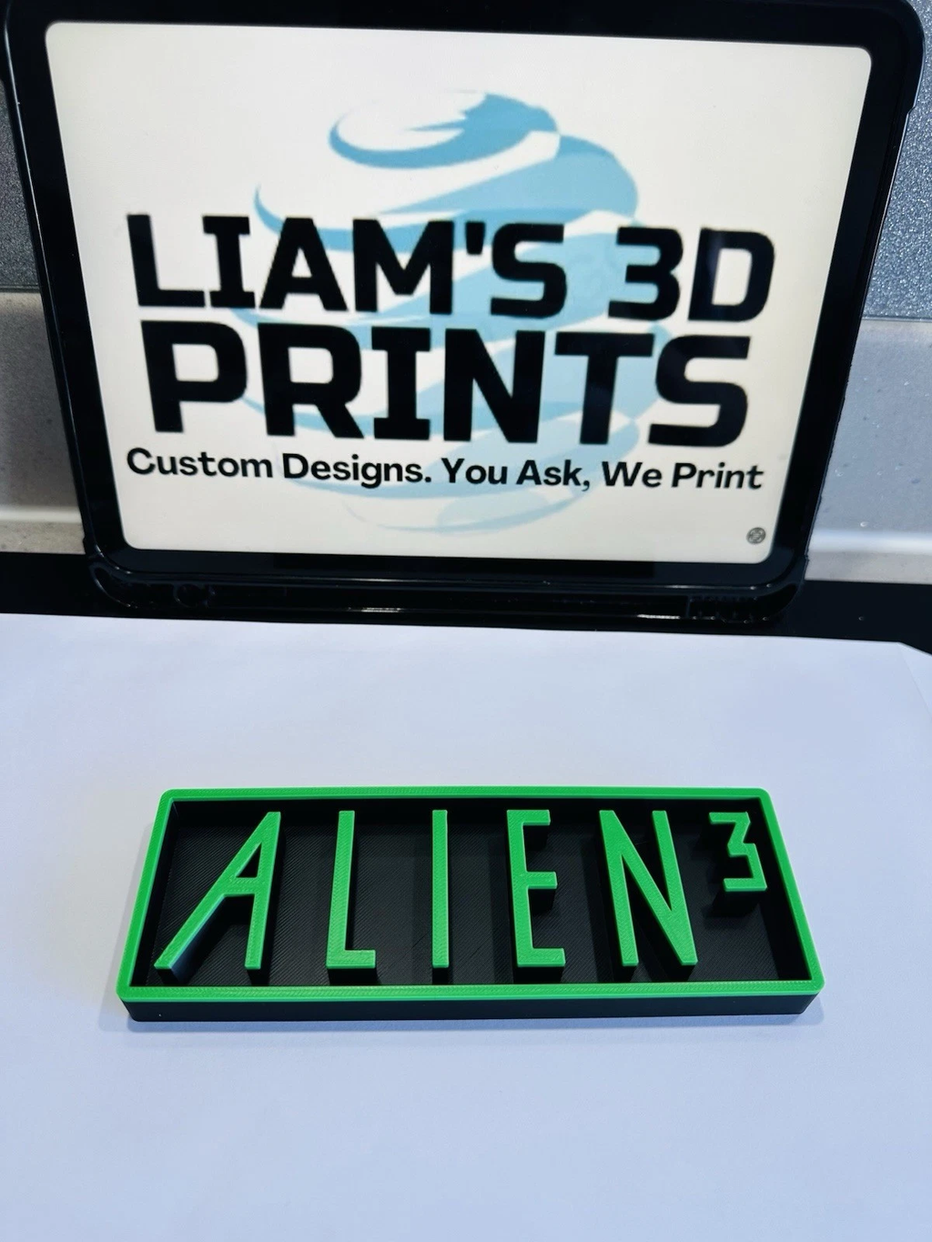 Decorative Alien 3 Film Logo Sign Display Cinema s 17.5cm L 22cm