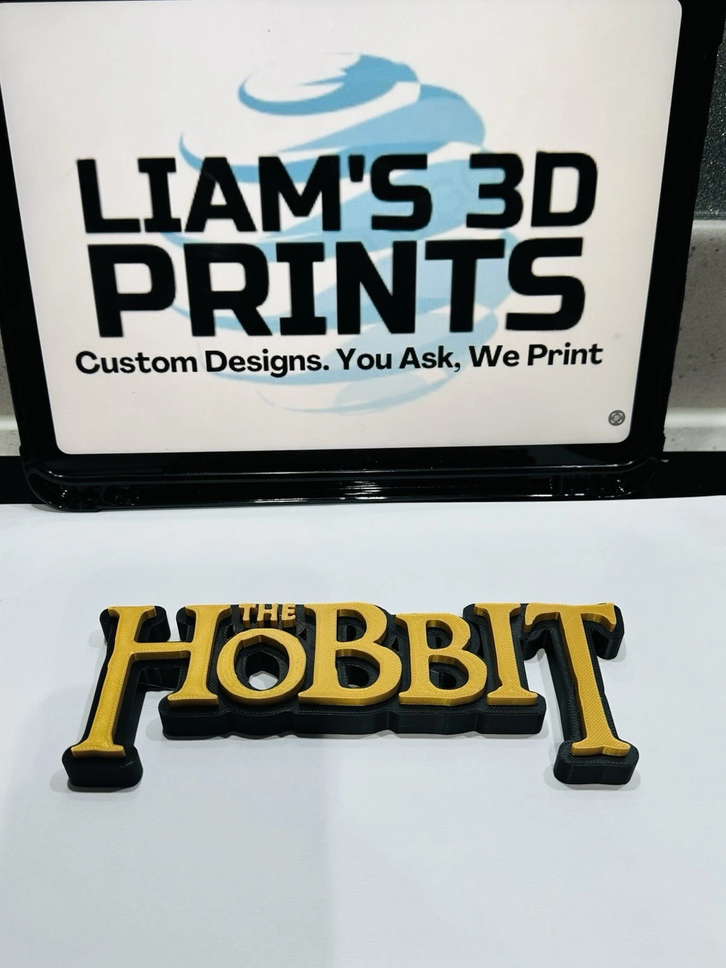 Decorative The Hobbit Film TV logo Sign Display Pops
