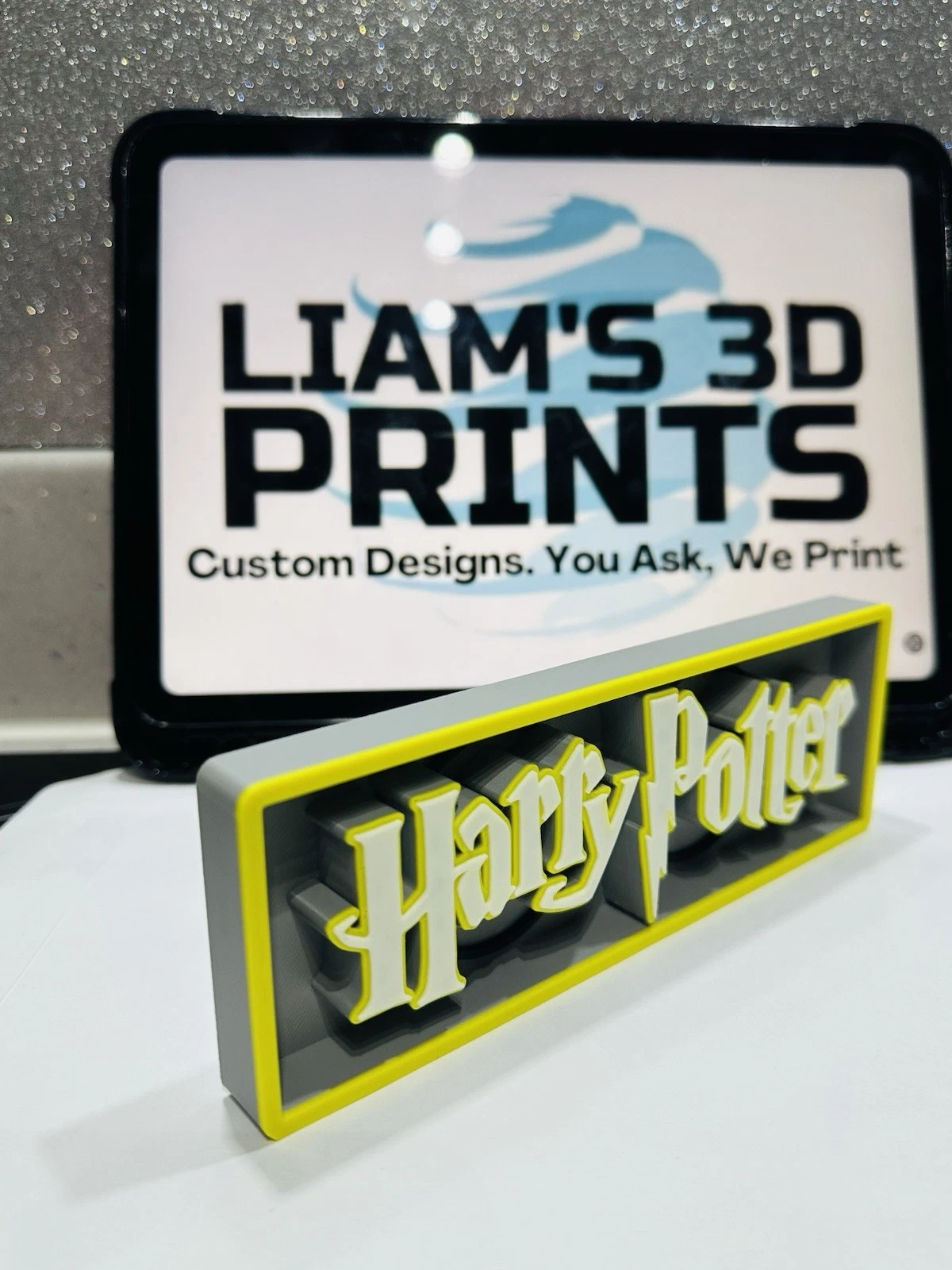 Decorative Harry Potter Film Logo Sign Display Cinema small 17.5cm Large 22cm