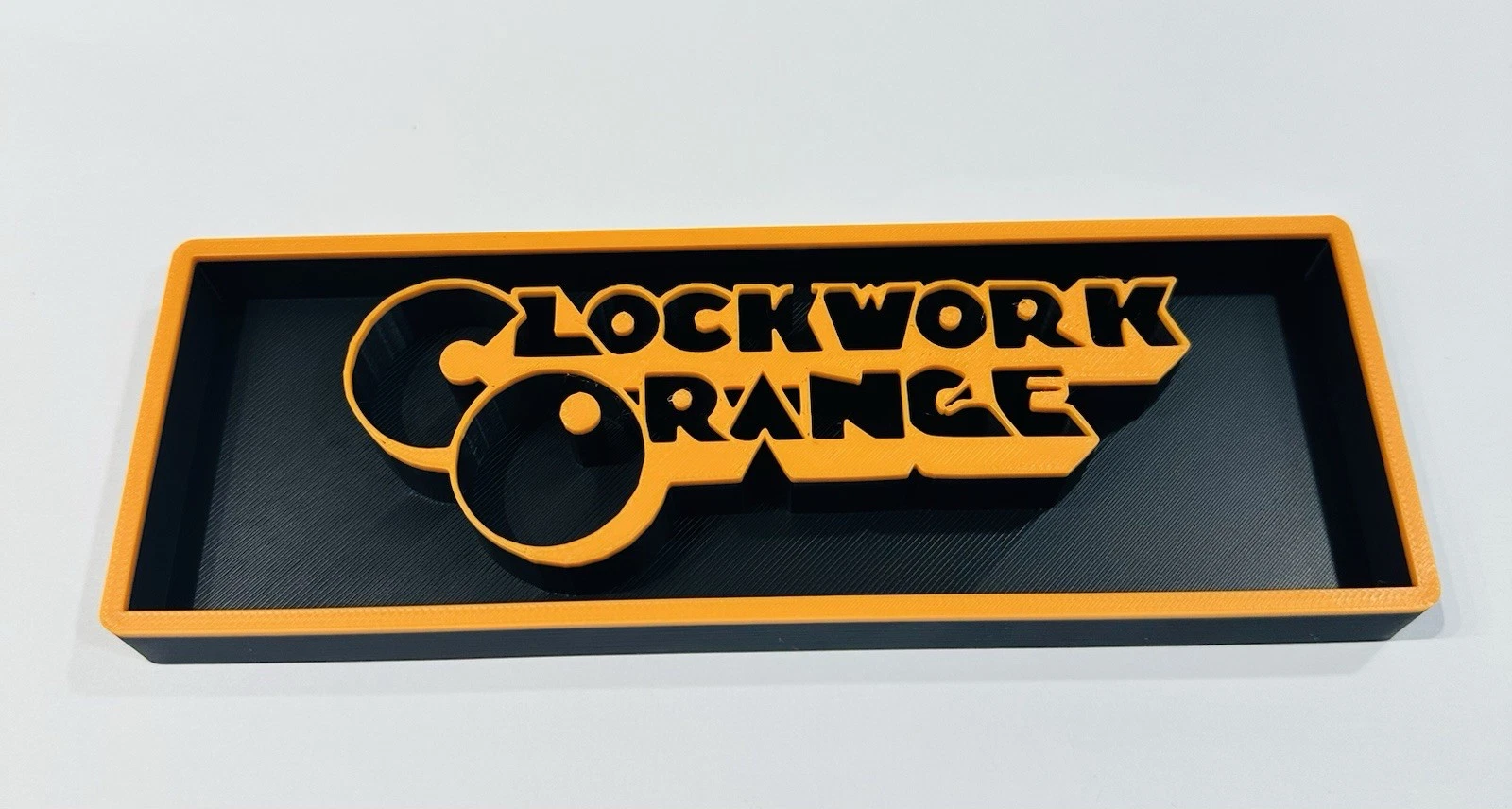 Decorative A Clockwork Orange Logo Film Sign Display Box S 17.5cm L 22cm