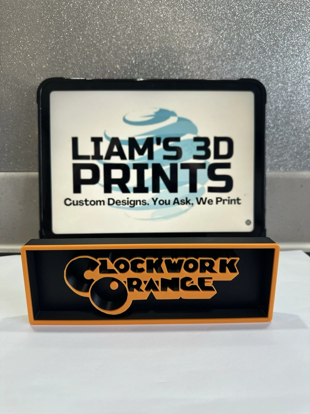 Decorative A Clockwork Orange Logo Film Sign Display Box S 17.5cm L 22cm