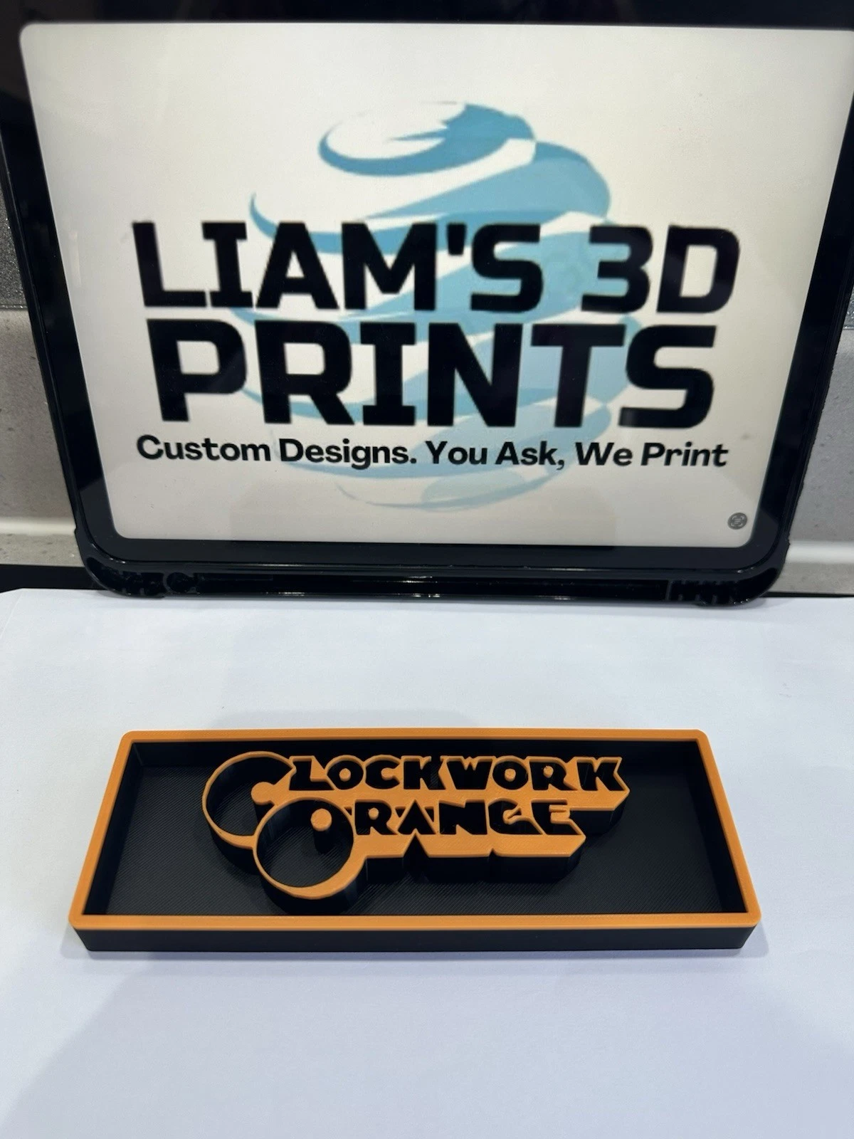Decorative A Clockwork Orange Logo Film Sign Display Box S 17.5cm L 22cm