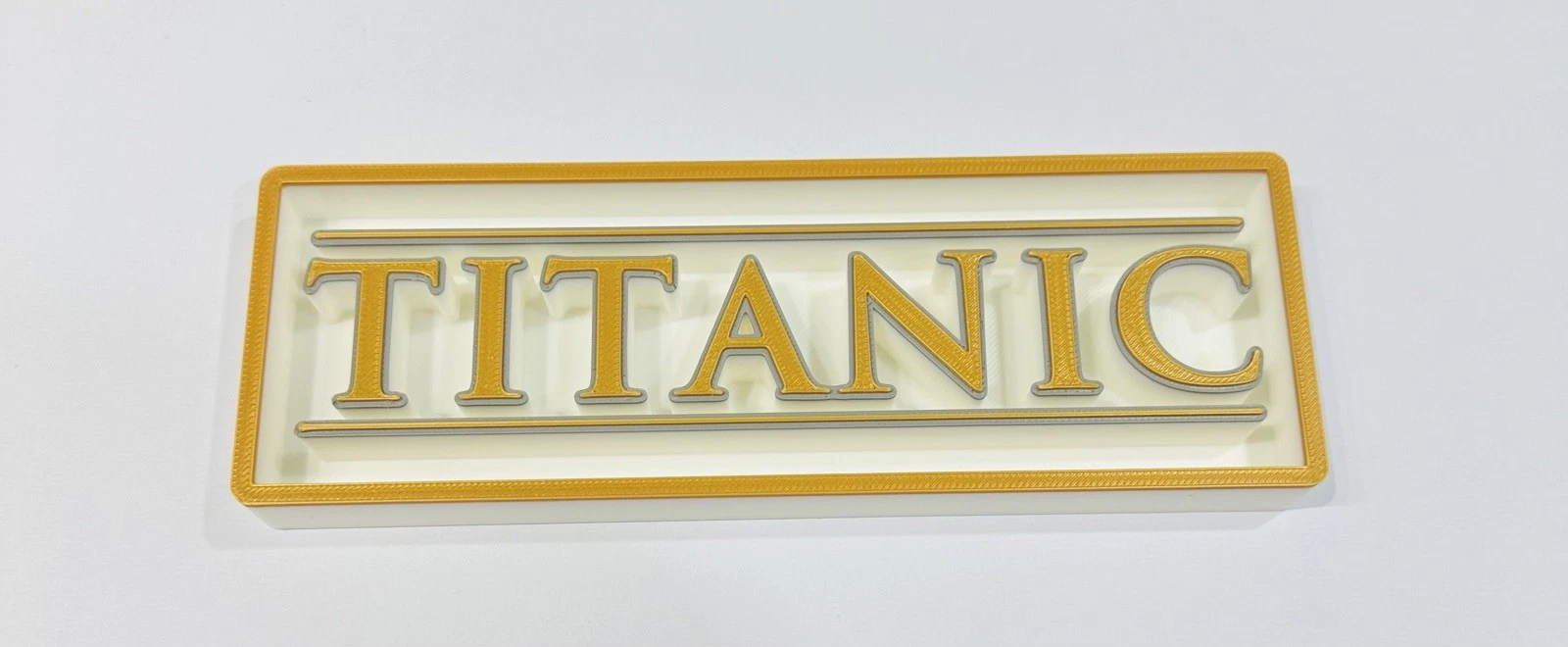 Decorative The Titanic Film Logo Sign Display Cinema small 17.5cm Large 22cm