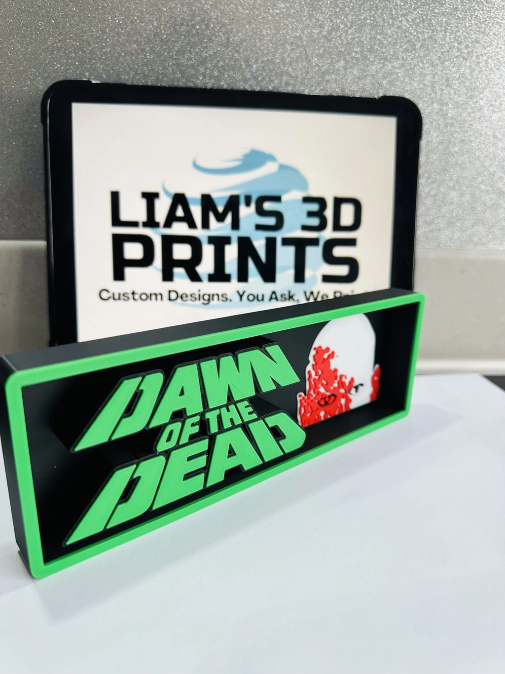Decorative The dawn of the dead Film Logo Sign Display Cinema S 17.5cm L22cm