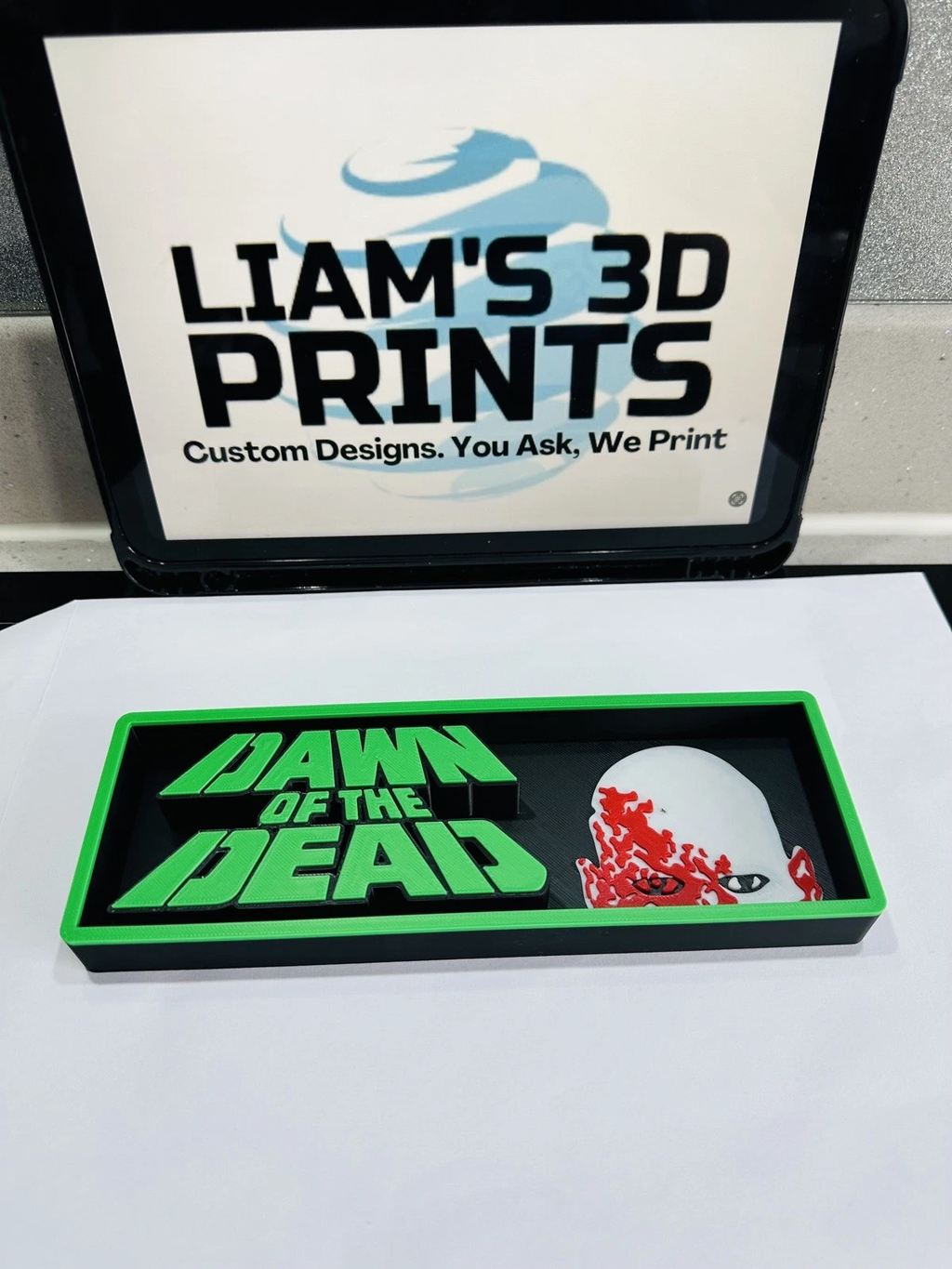 Decorative The dawn of the dead Film Logo Sign Display Cinema S 17.5cm L22cm